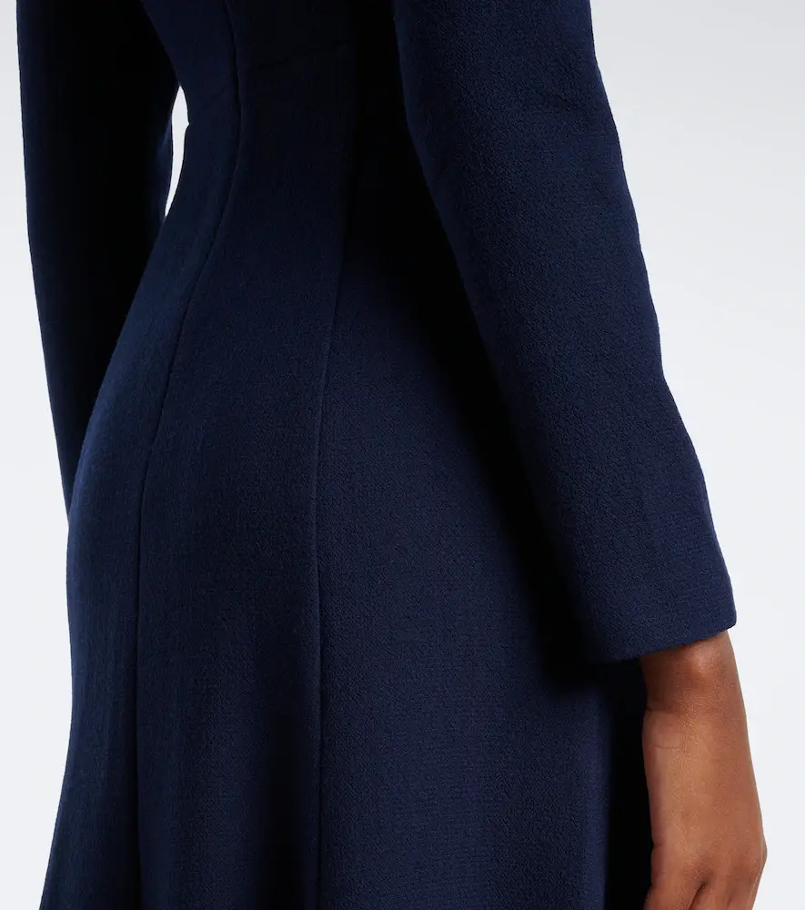 Roland Mouret Bow-detail wool crêpe cocktail dress | Thumbnail 2 Roland Mouret Bow-detail wool crêpe cocktail dress | Thumbnail 2