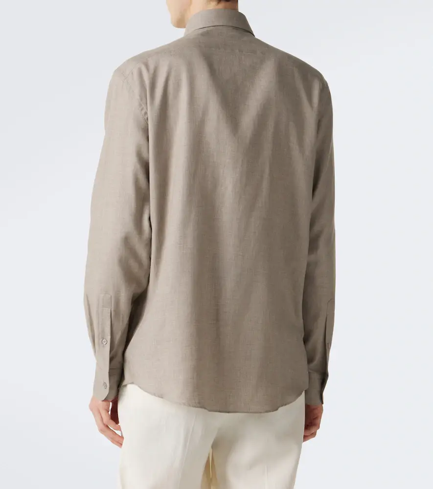 Zegna Cotton and cashmere shirt | Thumbnail 7 Zegna Cotton and cashmere shirt | Thumbnail 7