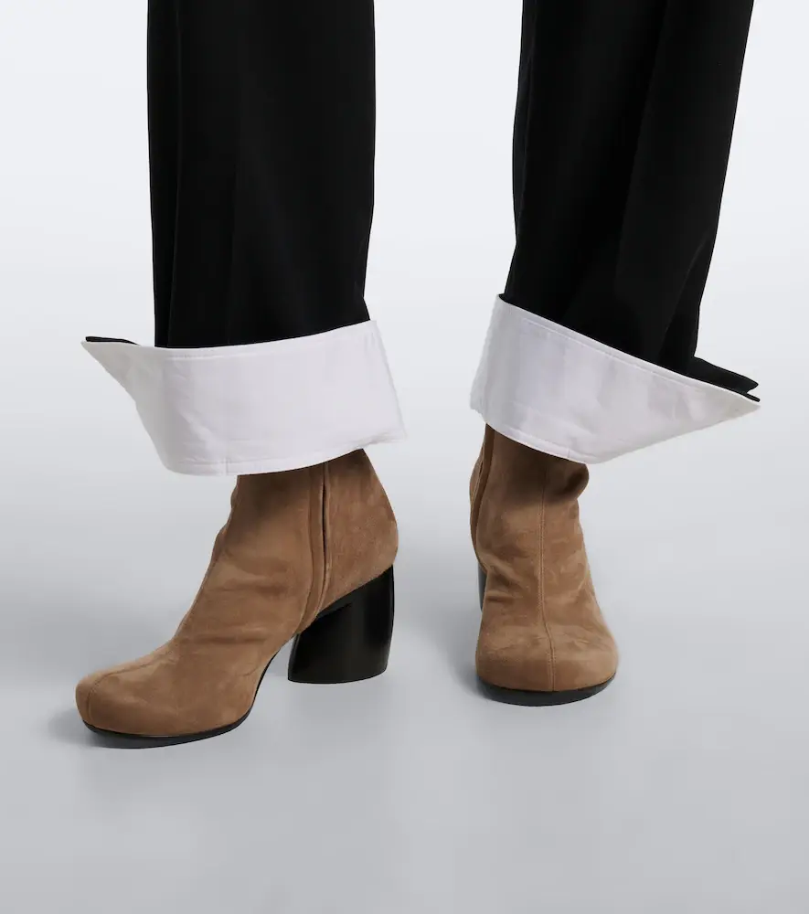 Loewe Paneled wool wide-leg pants | Thumbnail 3 Loewe Paneled wool wide-leg pants | Thumbnail 3