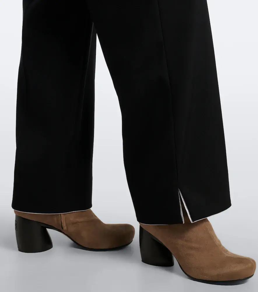 Loewe Paneled wool wide-leg pants | Thumbnail 7 Loewe Paneled wool wide-leg pants | Thumbnail 7