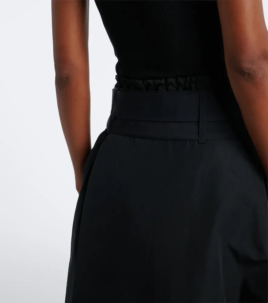 Loewe Belted cotton-blend midi skirt | Thumbnail 2 Loewe Belted cotton-blend midi skirt | Thumbnail 2