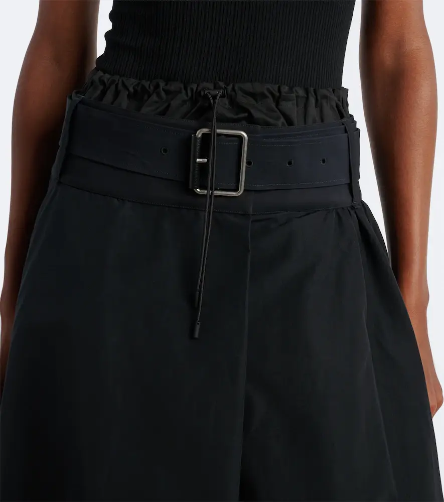 Loewe Belted cotton-blend midi skirt | Thumbnail 3 Loewe Belted cotton-blend midi skirt | Thumbnail 3
