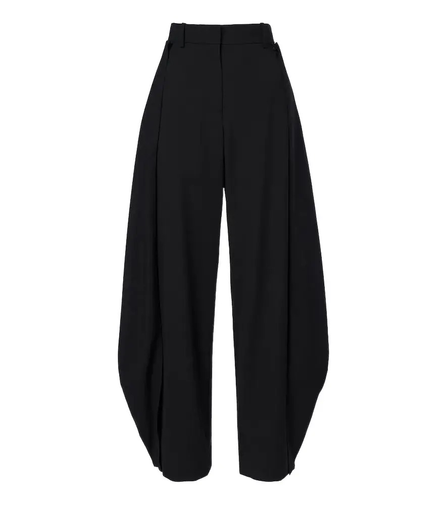 Loewe Wool barrel-leg pants | Image 1 Loewe Wool barrel-leg pants | Image 1