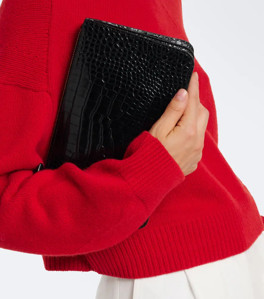 FFORME Marcela cropped wool and cashmere sweater | Thumbnail 6