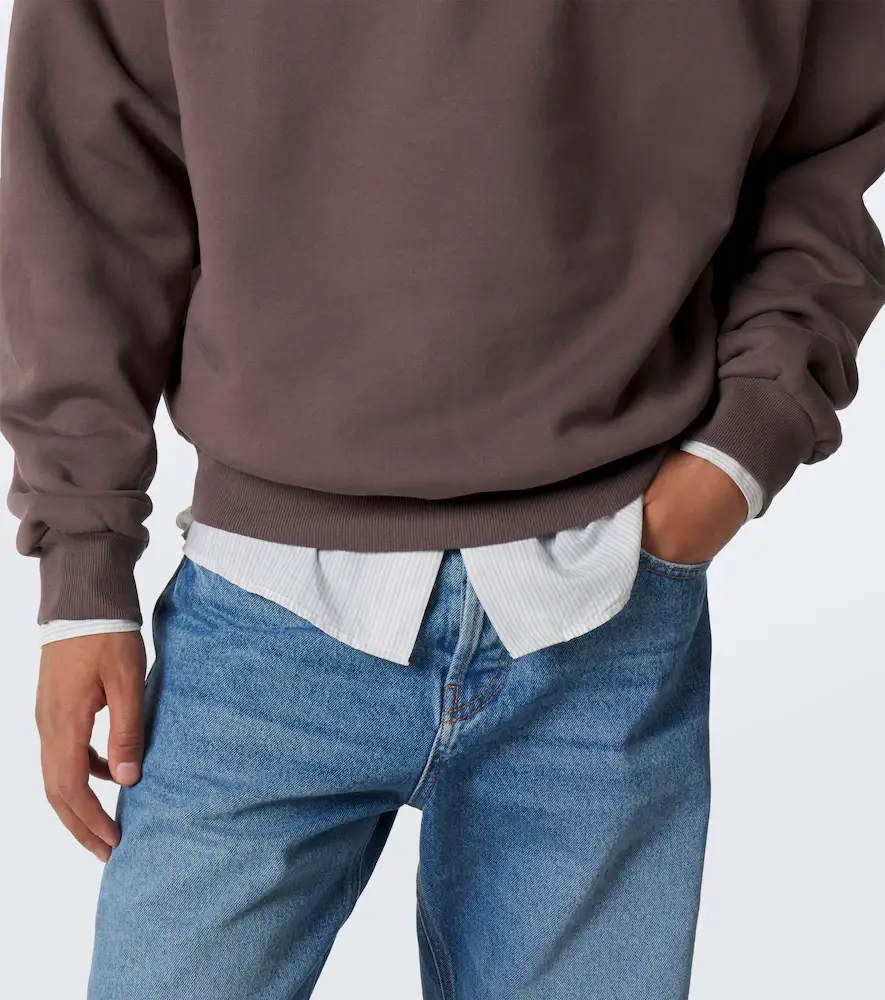 Jacquemus Camionneur half-zip cotton jersey sweatshirt | Thumbnail 6 Jacquemus Camionneur half-zip cotton jersey sweatshirt | Thumbnail 6
