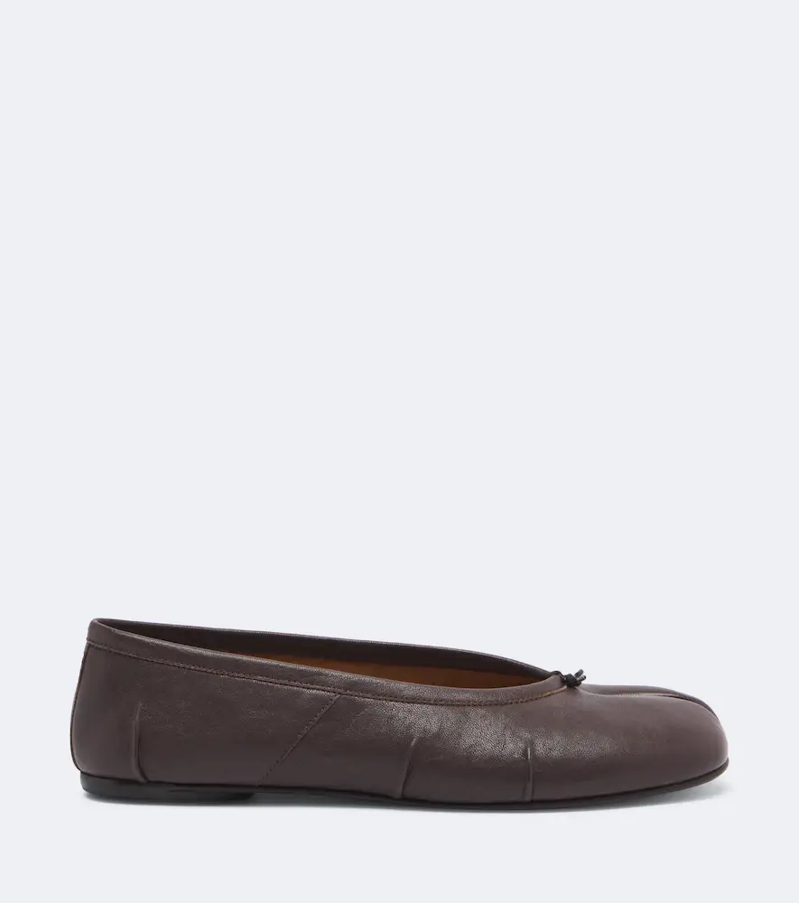 Maison Margiela Tabi leather ballet flats | Thumbnail 3