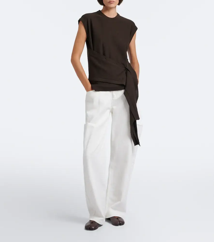 Maison Margiela Tabi leather ballet flats | Thumbnail 5