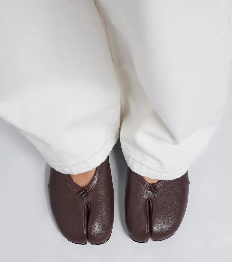 Maison Margiela Tabi leather ballet flats | Thumbnail 6