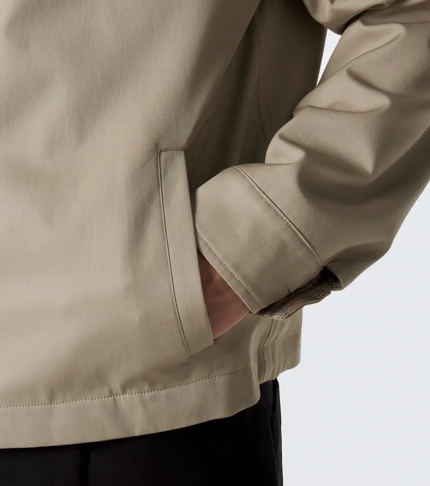 Burberry Reversible cotton gabardine blouson ajcket | Thumbnail 6 Burberry Reversible cotton gabardine blouson ajcket | Thumbnail 6