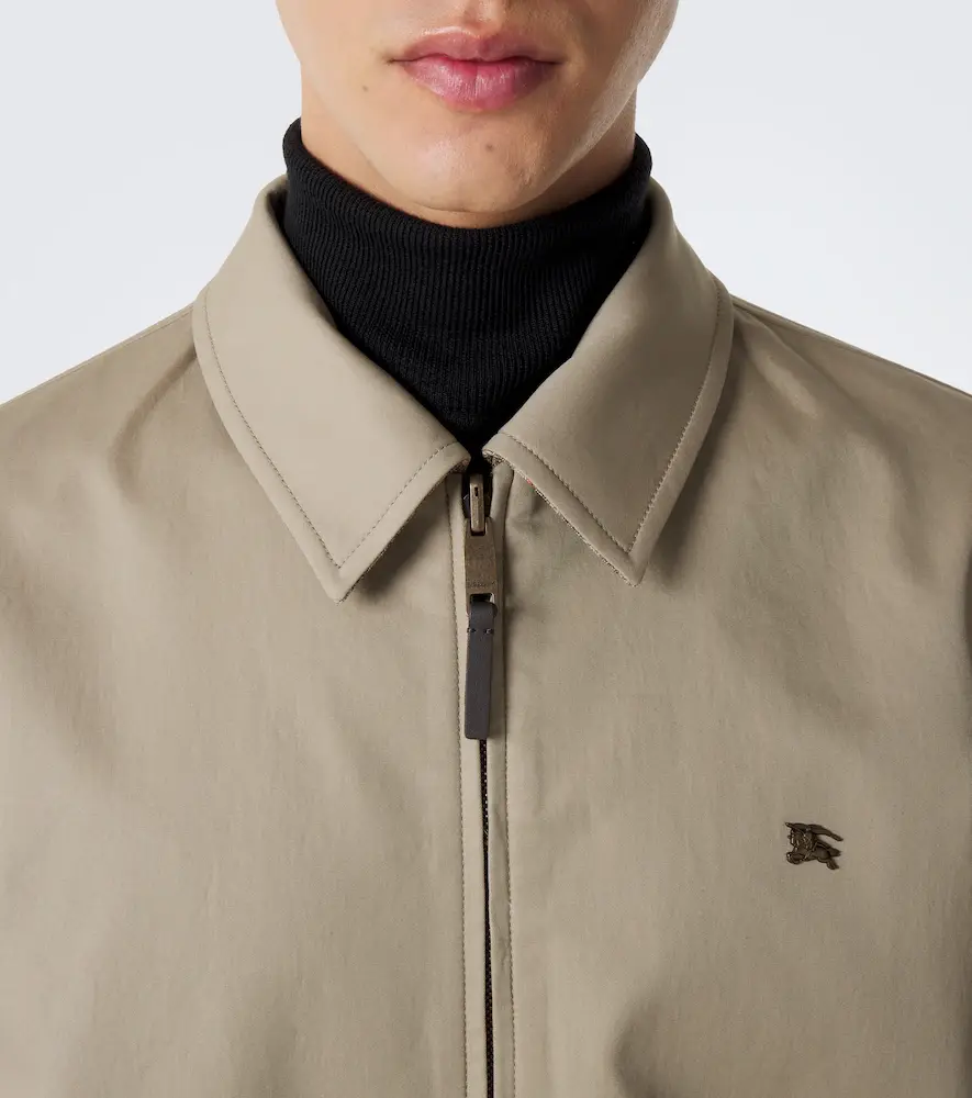 Burberry Reversible cotton gabardine blouson ajcket | Thumbnail 7 Burberry Reversible cotton gabardine blouson ajcket | Thumbnail 7