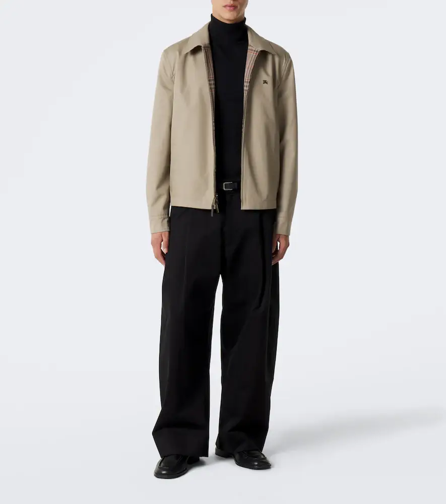 Burberry Reversible cotton gabardine blouson ajcket | Thumbnail 8 Burberry Reversible cotton gabardine blouson ajcket | Thumbnail 8