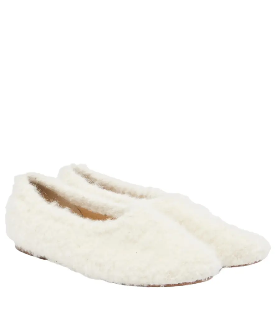 Gabriela Hearst Emperor shearling ballet flats | Image 1 Gabriela Hearst Emperor shearling ballet flats | Image 1