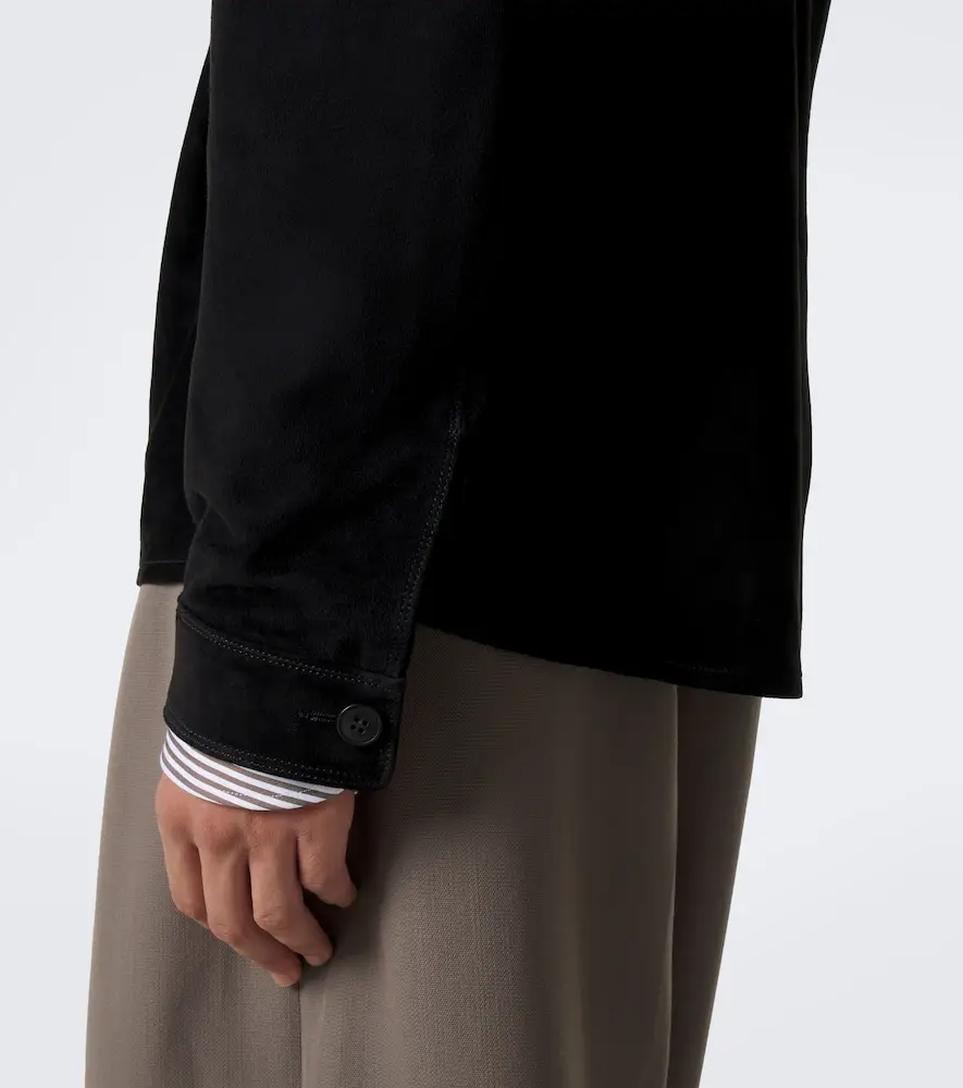 Sunspel Suede overshirt | Thumbnail 2 Sunspel Suede overshirt | Thumbnail 2