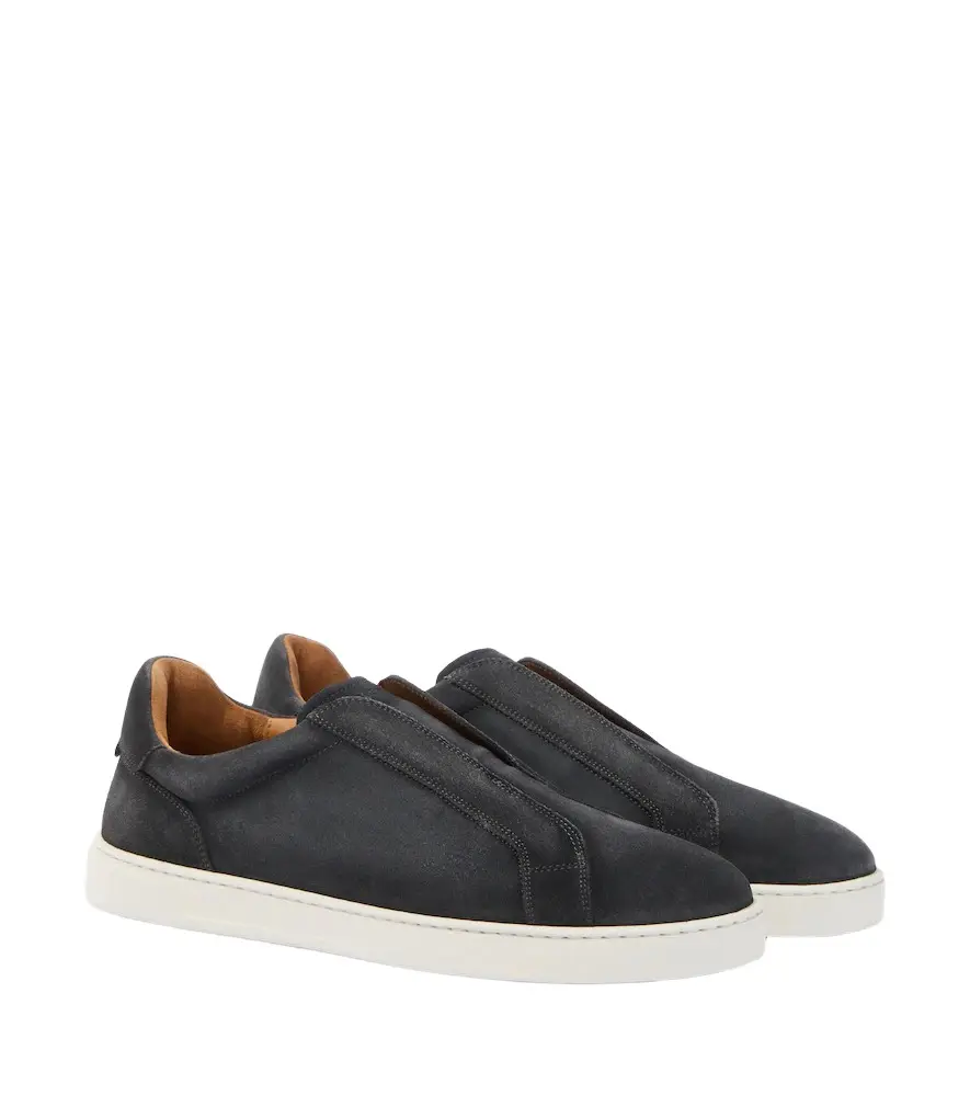 Magnanni Kona Slip suede sneakers