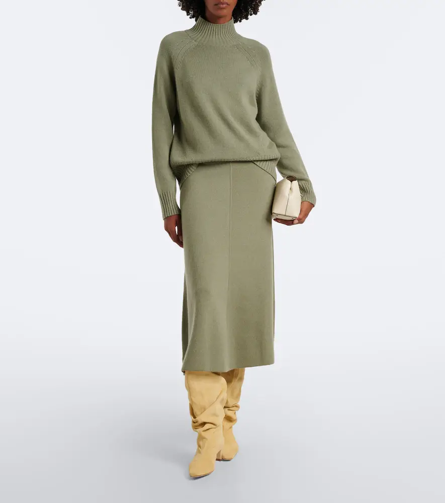 Jardin des Orangers Wool and cashmere turtleneck sweater | Thumbnail 2
