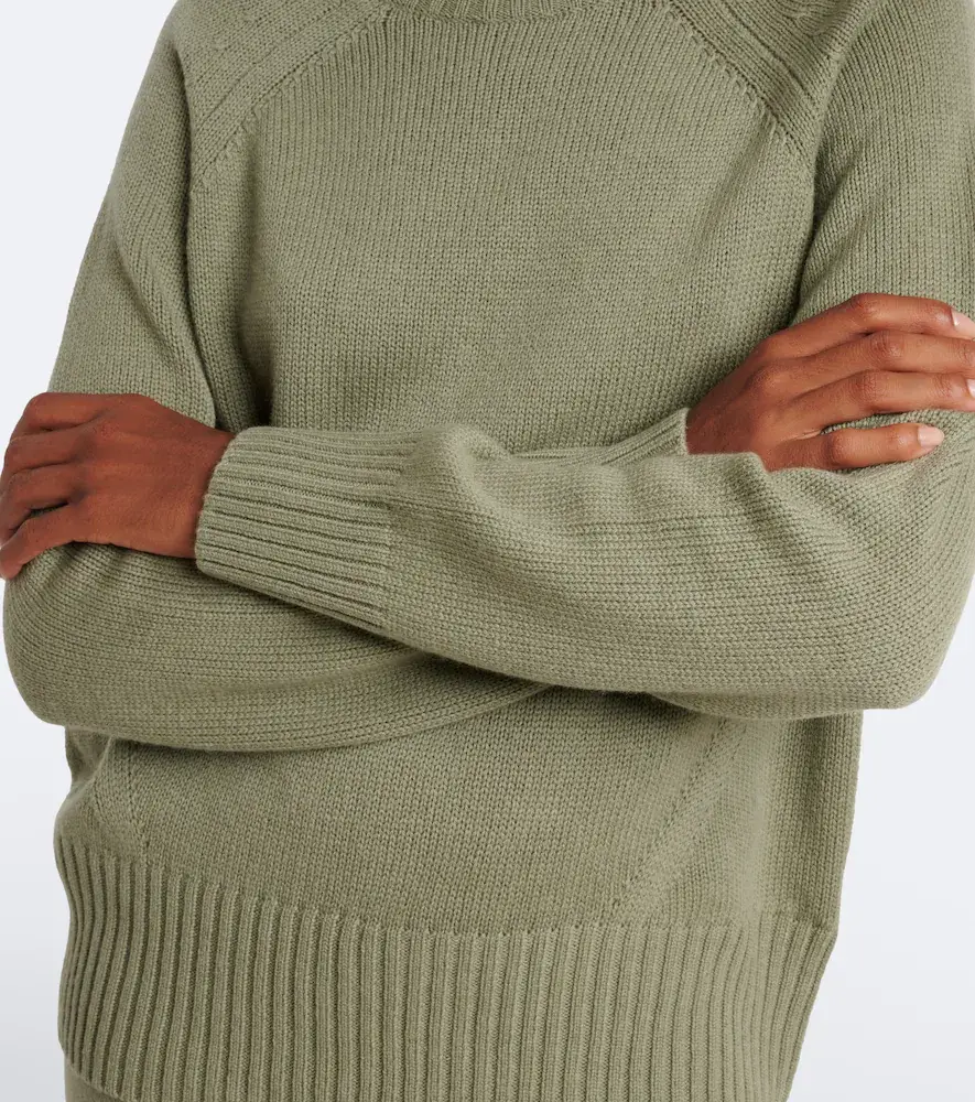 Jardin des Orangers Wool and cashmere turtleneck sweater | Thumbnail 3