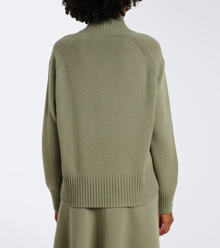 Jardin des Orangers Wool and cashmere turtleneck sweater | Thumbnail 4