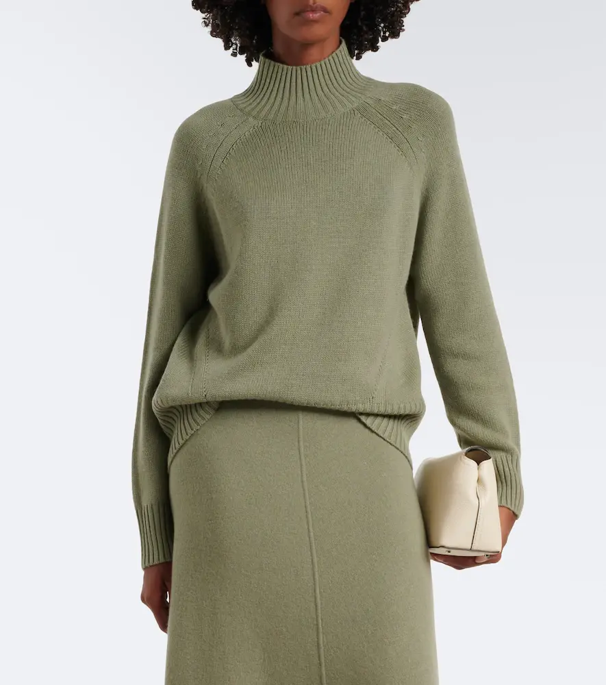 Jardin des Orangers Wool and cashmere turtleneck sweater | Thumbnail 6
