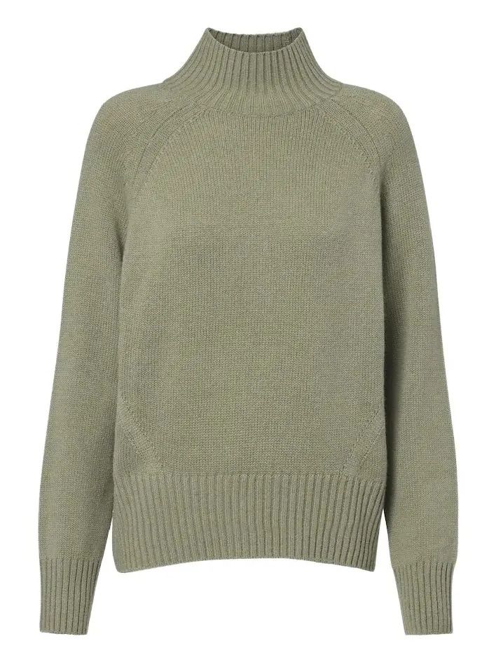 Wool and cashmere turtleneck sweater Wool and cashmere turtleneck sweater