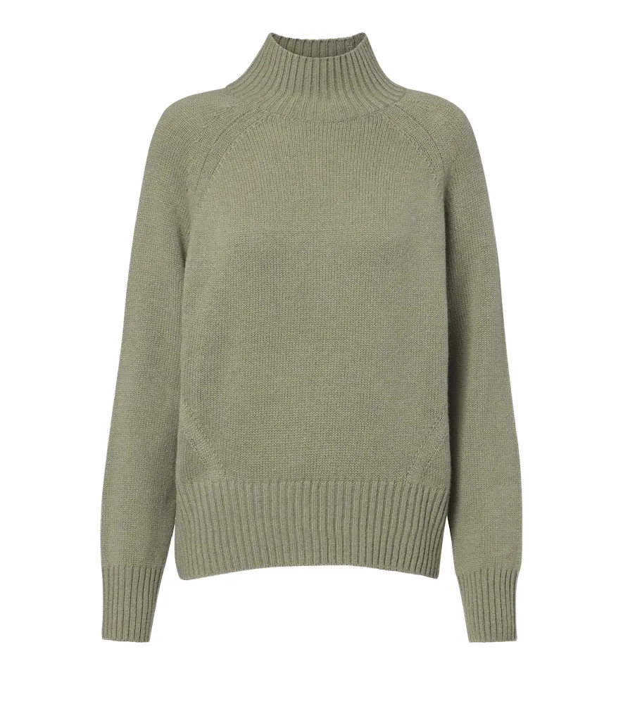 Wool and cashmere turtleneck sweater Wool and cashmere turtleneck sweater