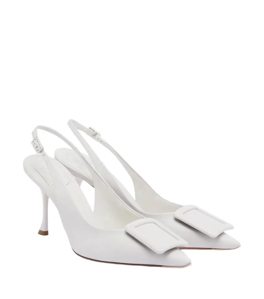 Roger Vivier Viv' In The City leather slingback pumps | Image 1 Roger Vivier Viv' In The City leather slingback pumps | Image 1