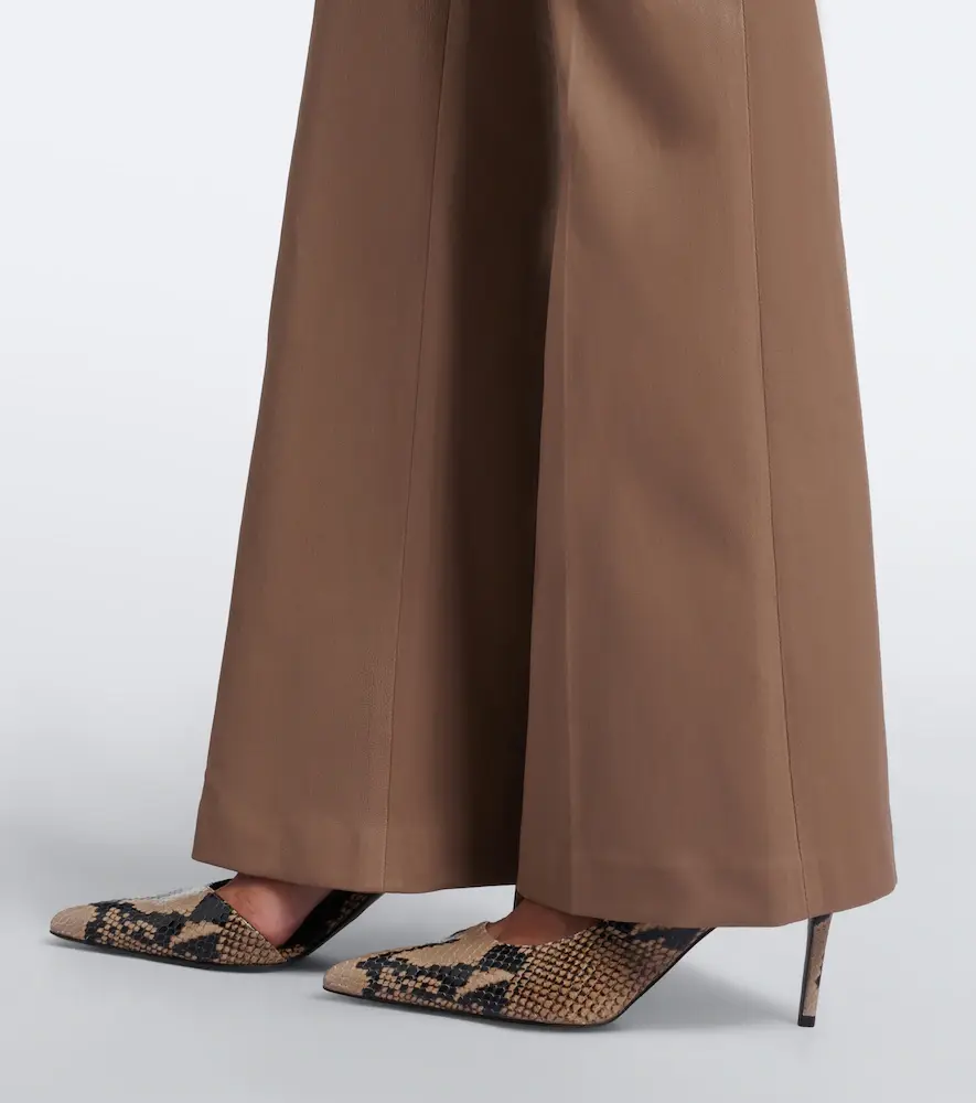 Joseph Tafira leather flared pants | Thumbnail 4 Joseph Tafira leather flared pants | Thumbnail 4