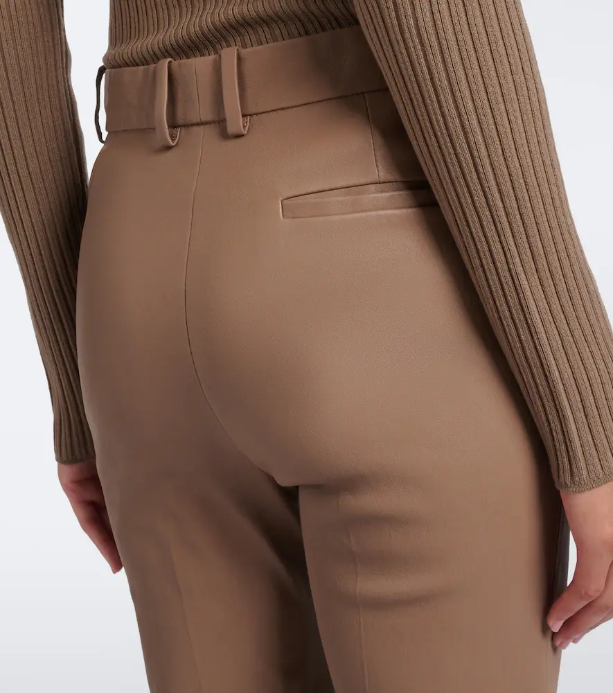 Joseph Tafira leather flared pants | Thumbnail 5 Joseph Tafira leather flared pants | Thumbnail 5