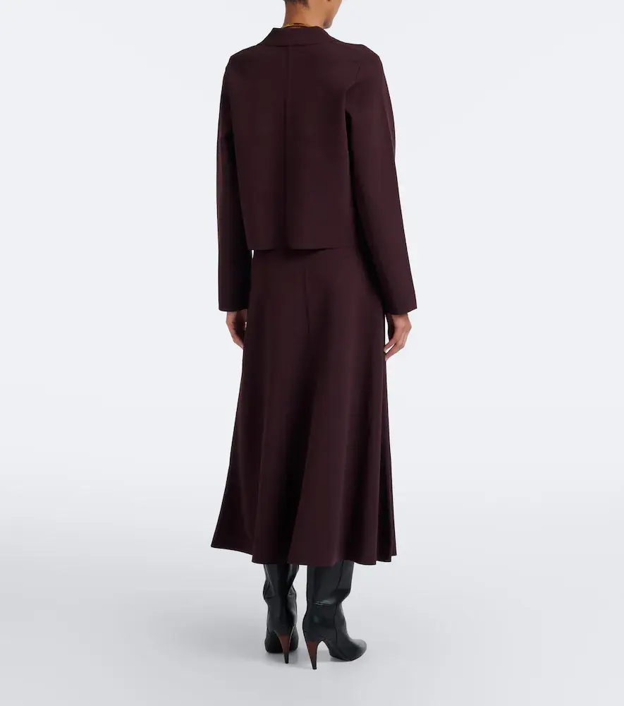 Joseph Helius jersey midi skirt | Thumbnail 5 Joseph Helius jersey midi skirt | Thumbnail 5