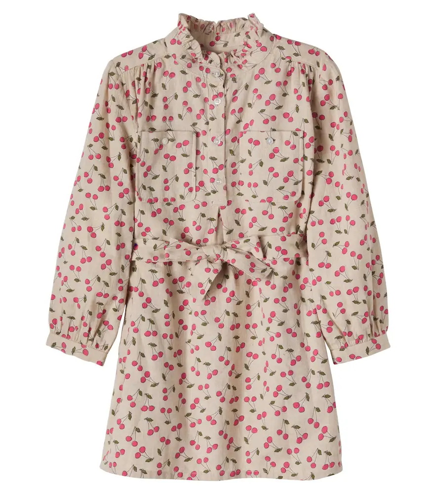 Bonpoint Tiphany belted printed cotton dress | Image 1 Bonpoint Tiphany belted printed cotton dress | Image 1