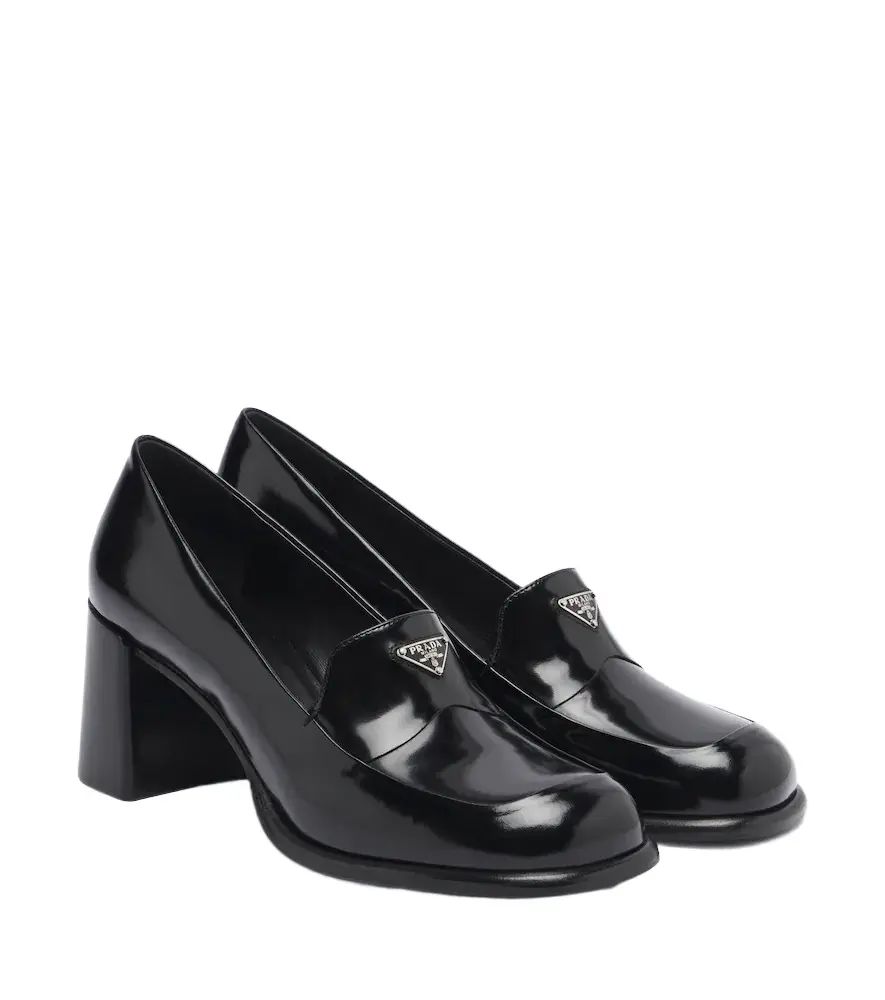 Prada Patent leather loafer pumps | Image 1 Prada Patent leather loafer pumps | Image 1