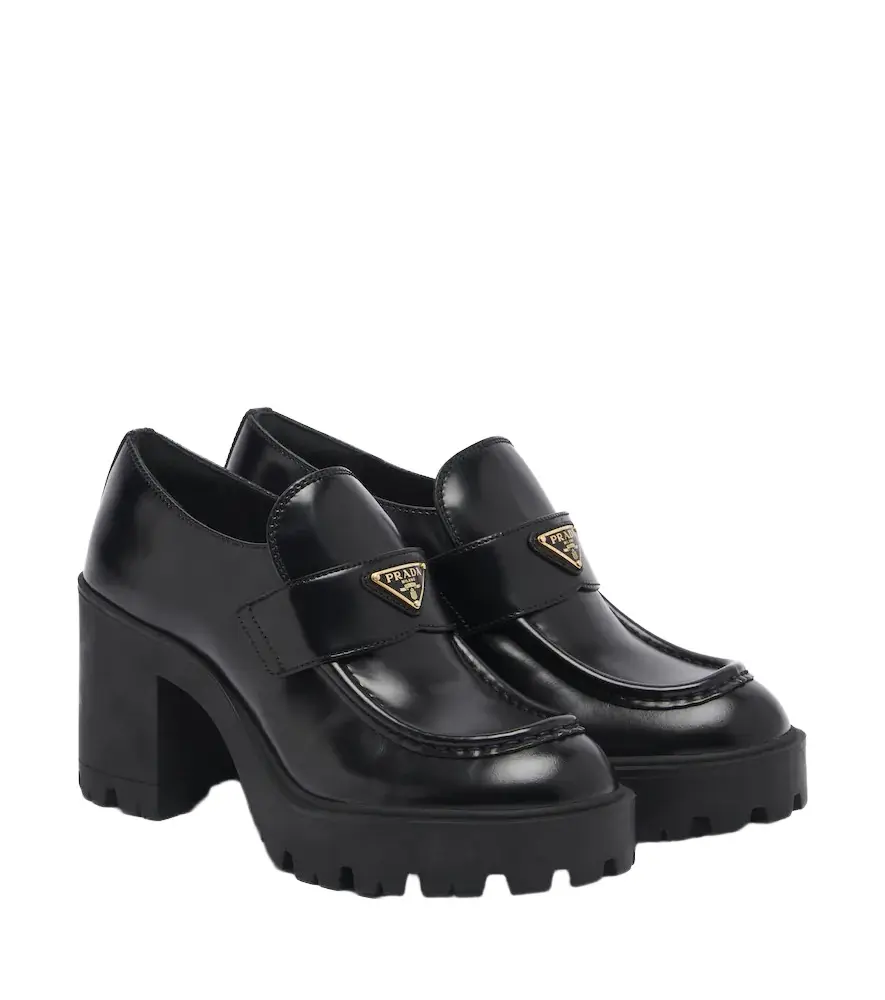 Prada Leather platform loafers | Image 1 Prada Leather platform loafers | Image 1