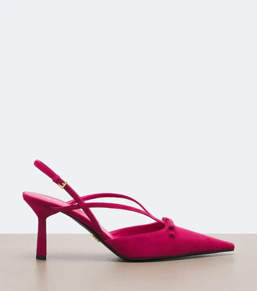 Prada Suede slingback pumps | Thumbnail 2