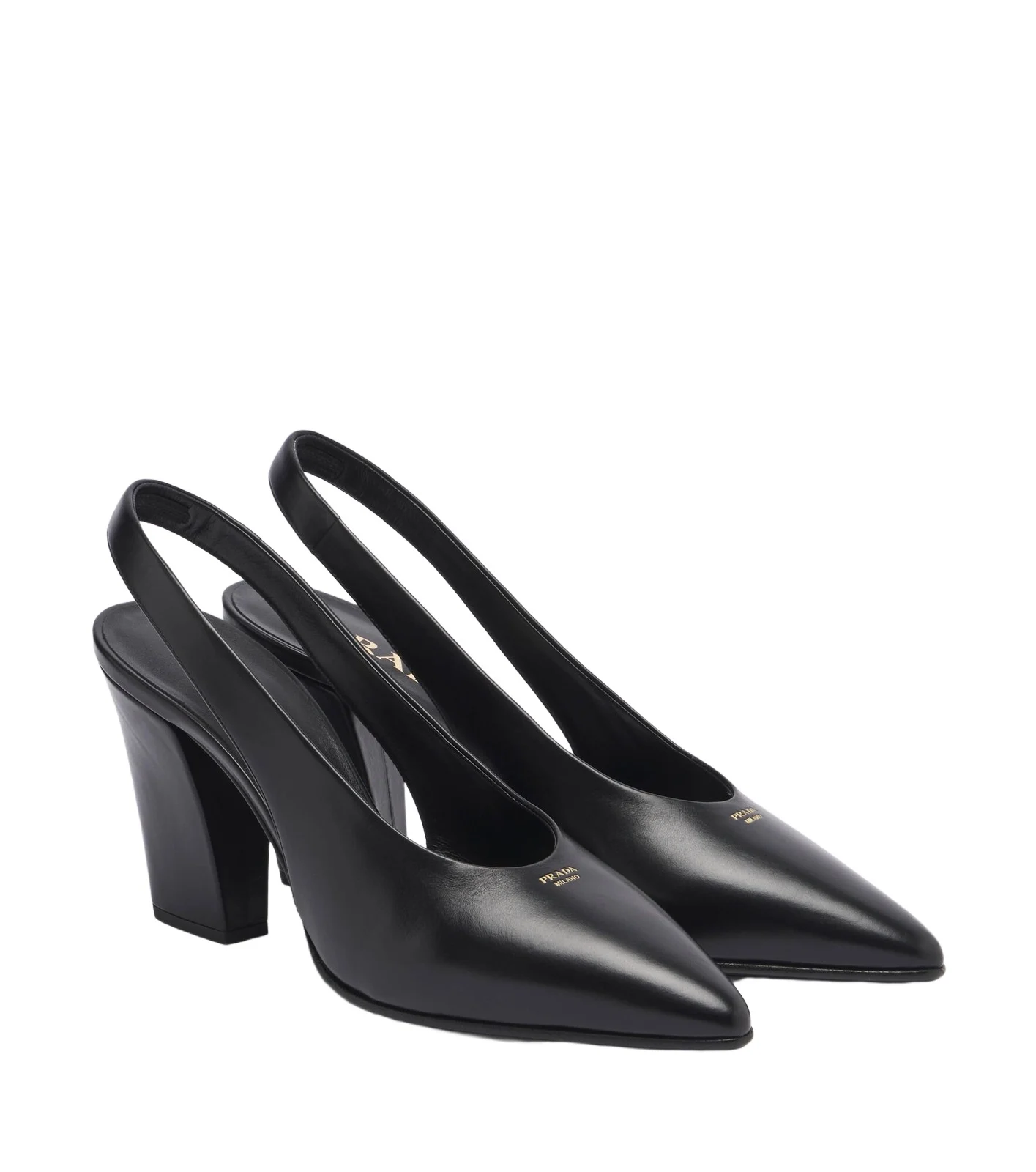Leather slingback pumps Leather slingback pumps