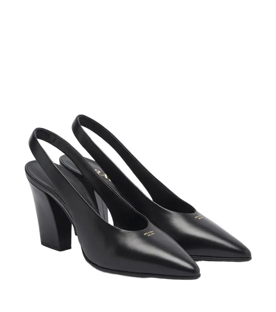 Prada Leather slingback pumps | Image 1 Prada Leather slingback pumps | Image 1