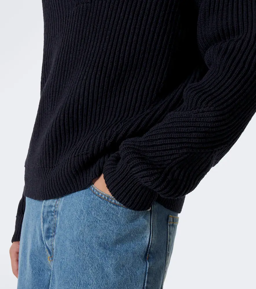 Dries Van Noten Ribbed-knit wool sweater | Thumbnail 3