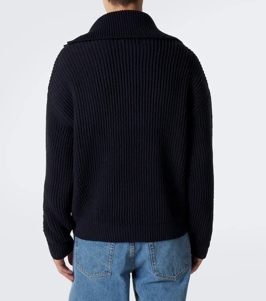 Dries Van Noten Ribbed-knit wool sweater | Thumbnail 4