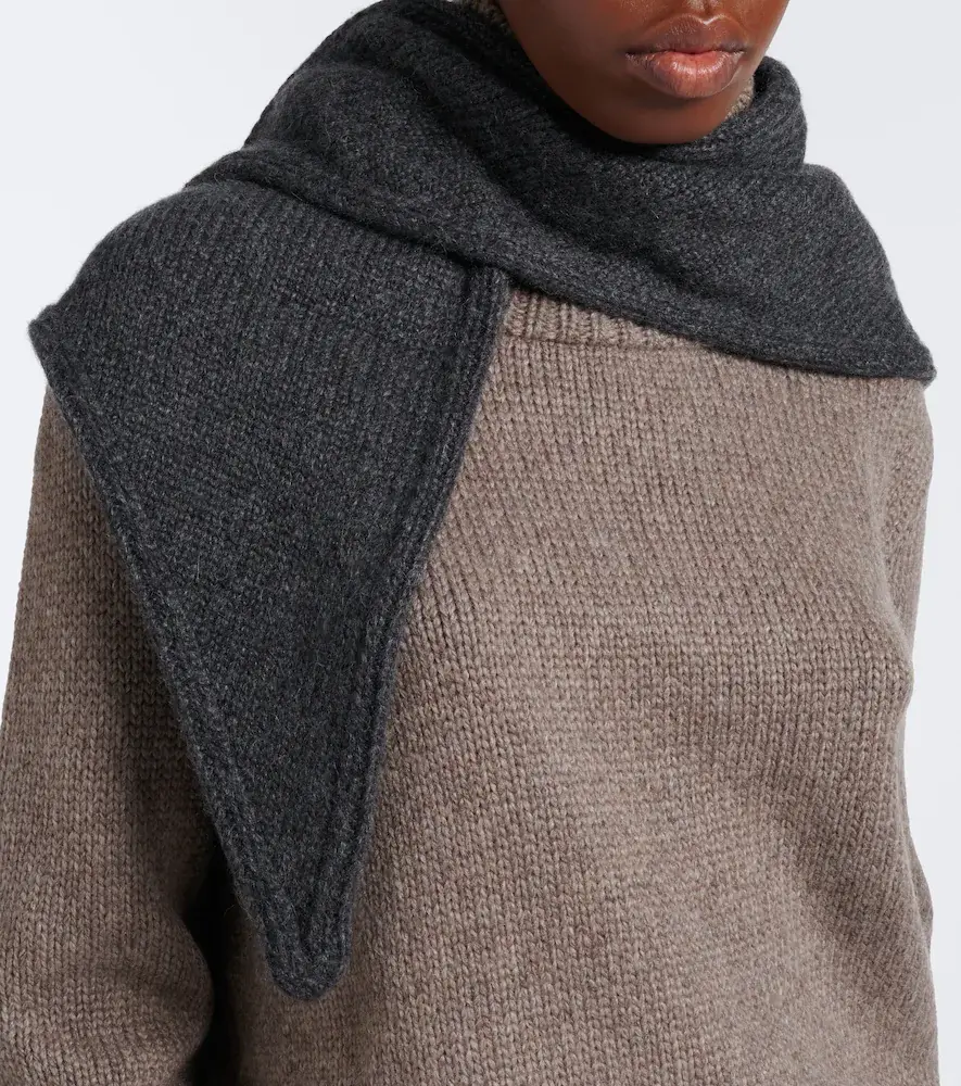The Row Pyrite cashmere scarf | Thumbnail 4 The Row Pyrite cashmere scarf | Thumbnail 4