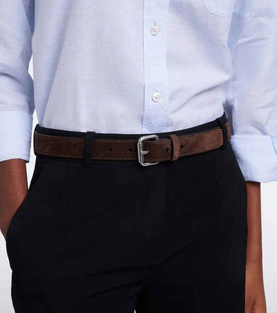 The Row Geo suede belt | Thumbnail 3 The Row Geo suede belt | Thumbnail 3