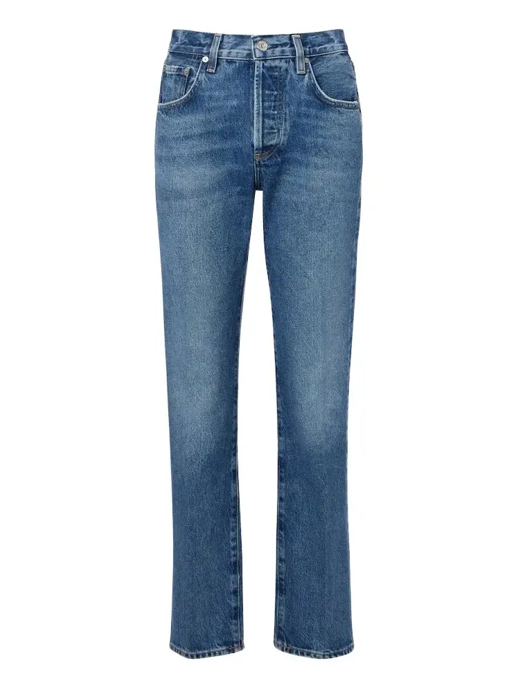 '90s French straight jeans