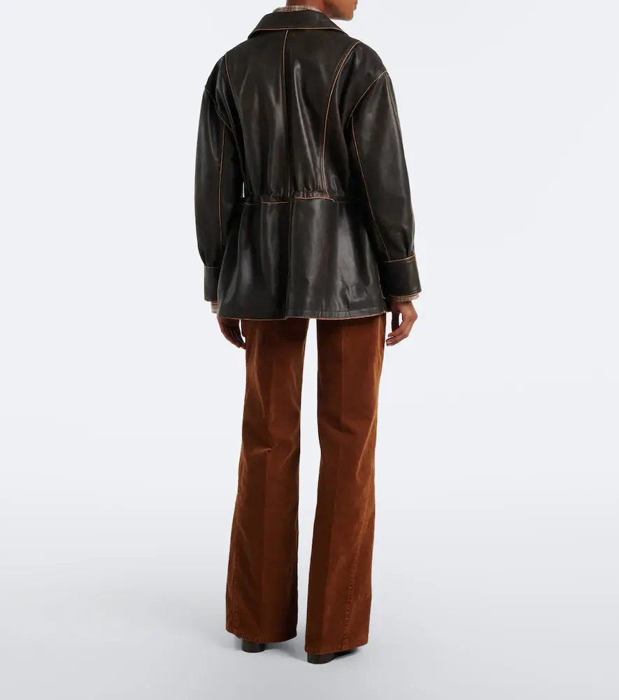 7 For All Mankind Lotta cotton-blend corduroy wide-leg pants | Thumbnail 6