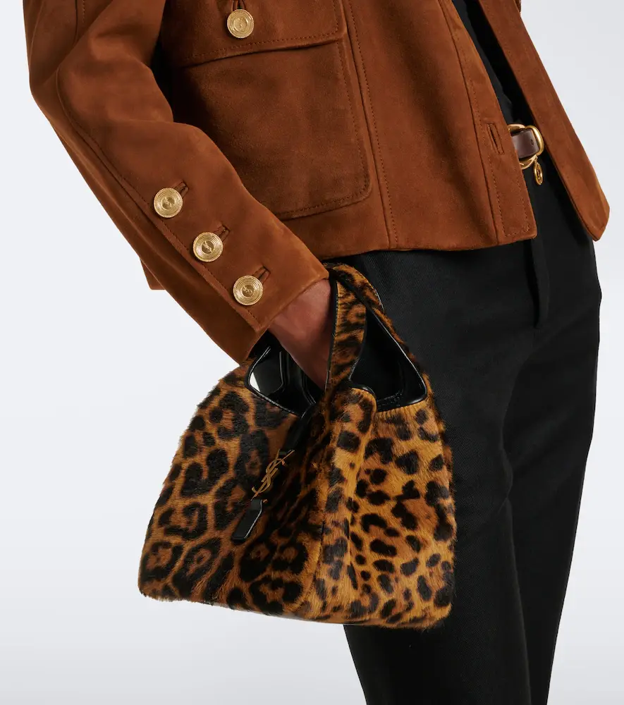 Saint Laurent Le 5 à 7 Bea Baby calf hair top-handle bag | Thumbnail 5 Saint Laurent Le 5 à 7 Bea Baby calf hair top-handle bag | Thumbnail 5