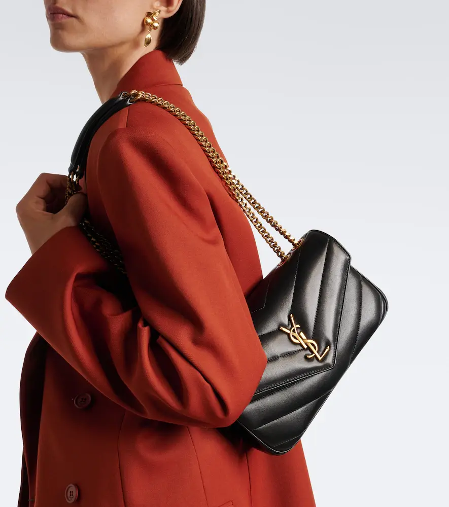 Saint Laurent Loulou matelassé leather shoulder bag | Thumbnail 8 Saint Laurent Loulou matelassé leather shoulder bag | Thumbnail 8