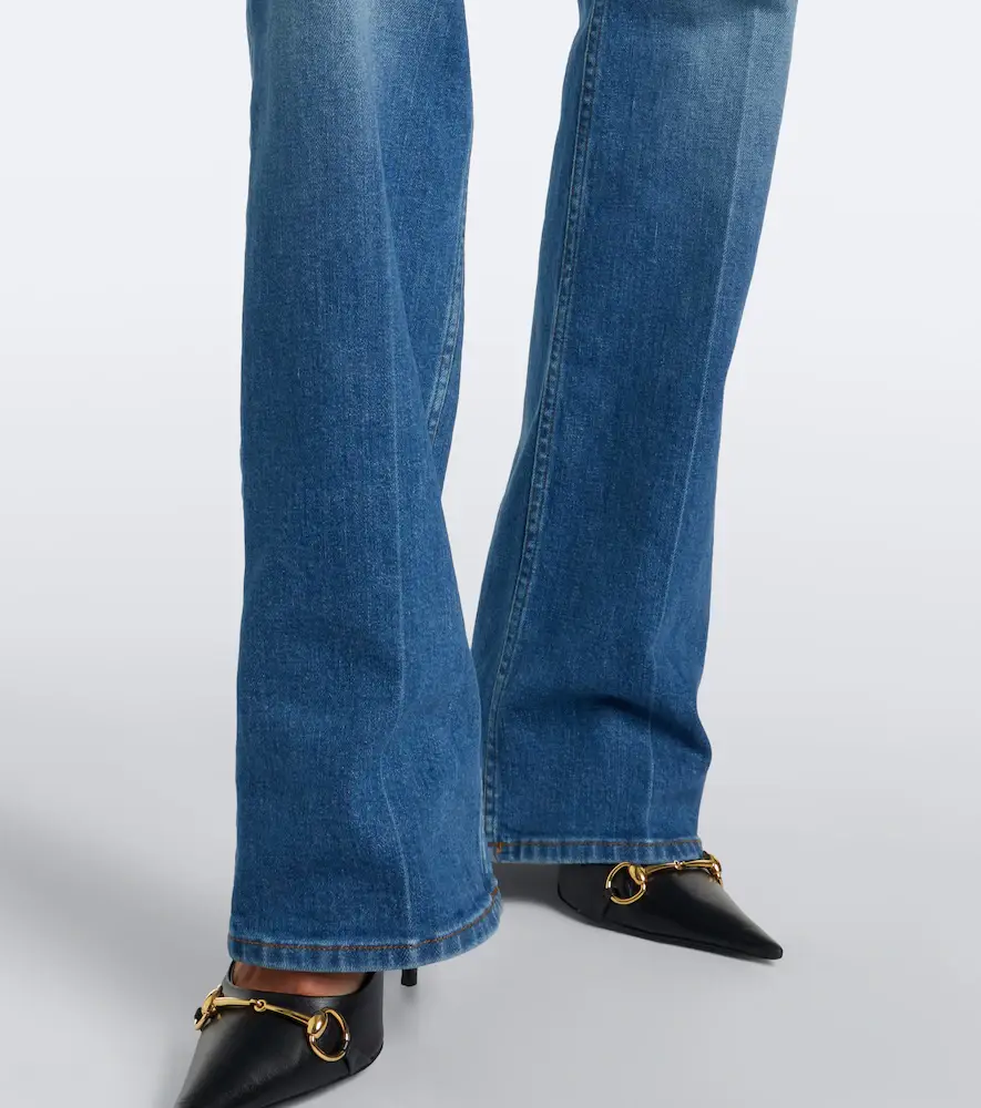 Gucci Mid-rise flared jeans | Thumbnail 7 Gucci Mid-rise flared jeans | Thumbnail 7