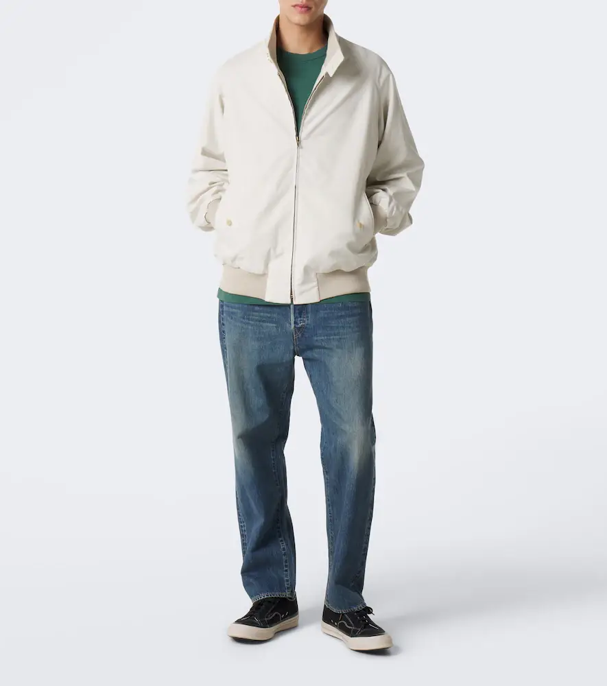 A.PRESSE A. Presse Silk and cotton gabardine jacket | Thumbnail 3