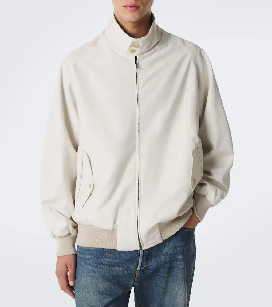A.PRESSE A. Presse Silk and cotton gabardine jacket | Thumbnail 4