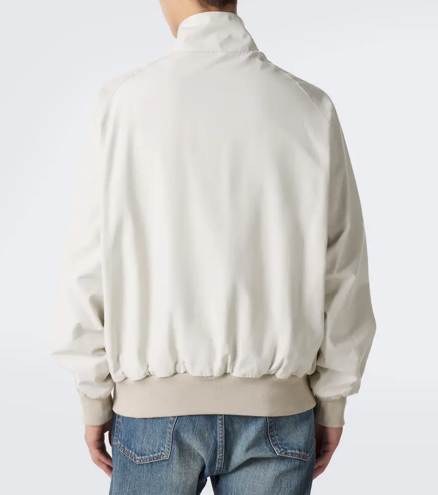 A.PRESSE A. Presse Silk and cotton gabardine jacket | Thumbnail 5
