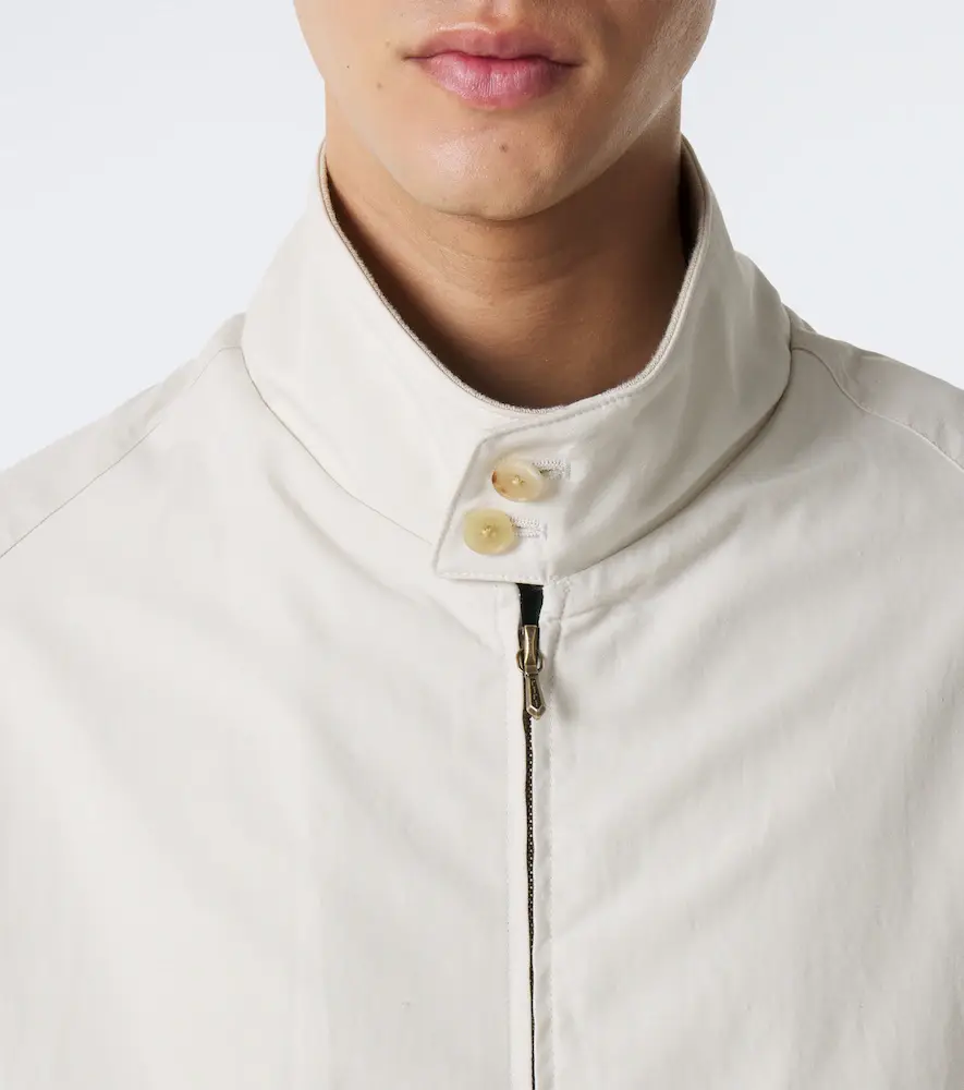 A.PRESSE A. Presse Silk and cotton gabardine jacket | Thumbnail 7