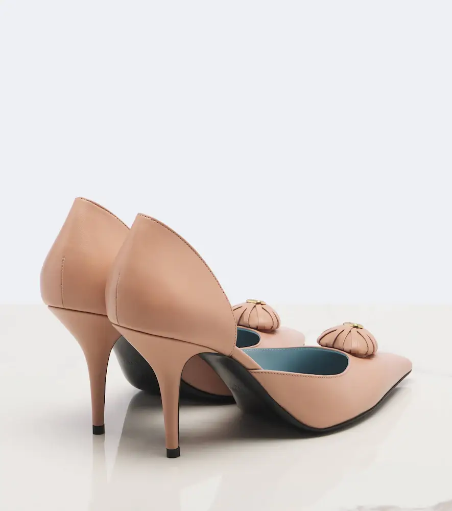 Valentino Garavani Caur Royal leather pumps | Thumbnail 3 Valentino Garavani Caur Royal leather pumps | Thumbnail 3