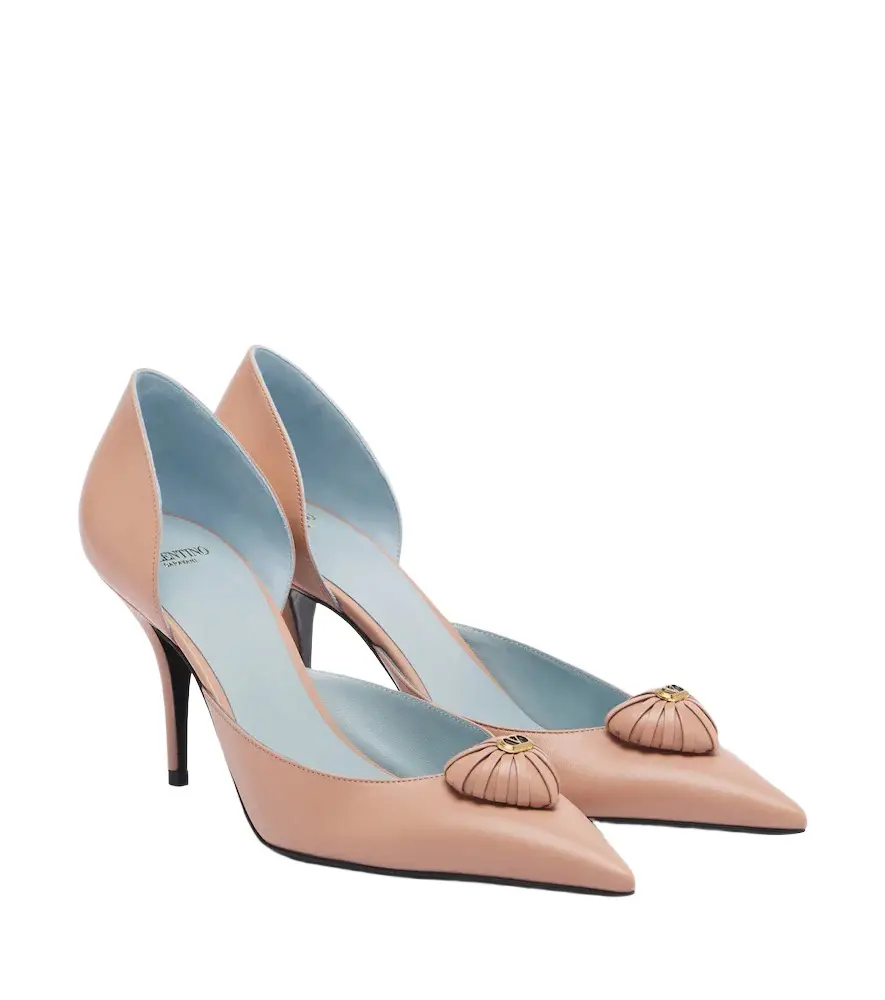Valentino Garavani Caur Royal leather pumps | Image 1 Valentino Garavani Caur Royal leather pumps | Image 1