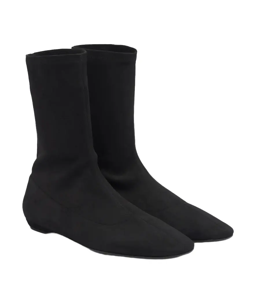 The Row Cindy suede ankle boots | Image 1 The Row Cindy suede ankle boots | Image 1